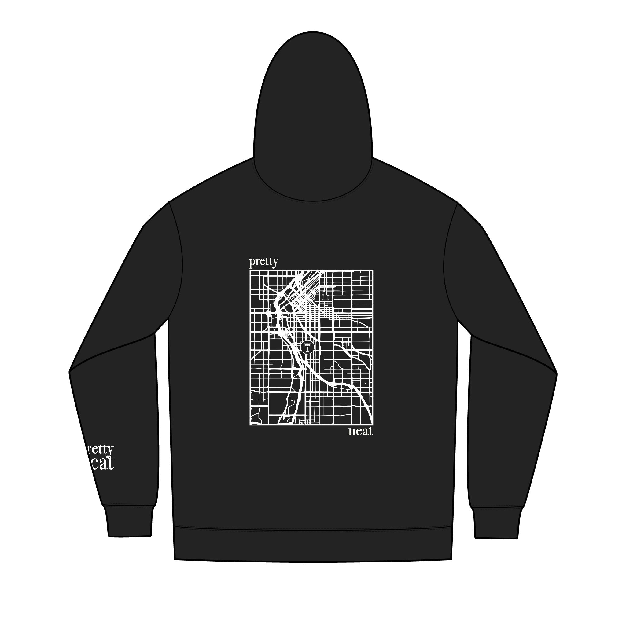 Pretty Neat MAP- Full-Zip Up Hoodie