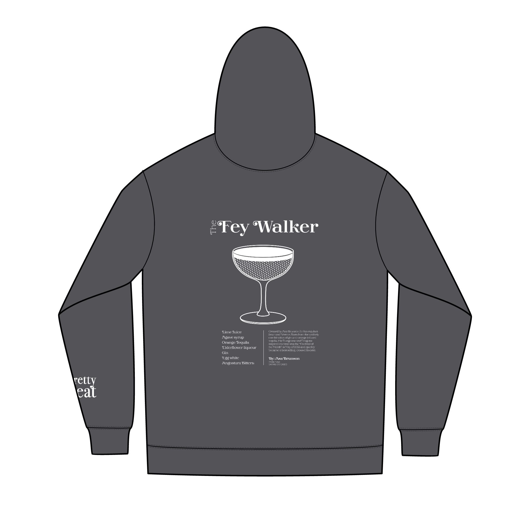 The Fey Walker- Full-Zip Up Hoodie