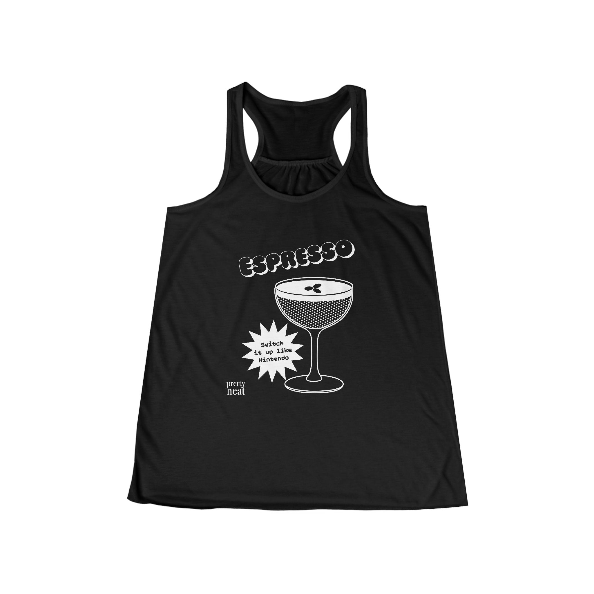 Espresso Martini Tank Top — Women's Graphic Racerback