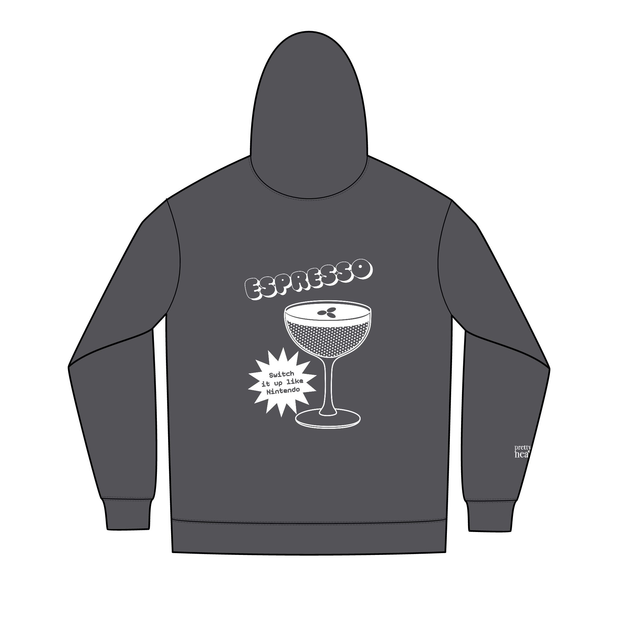 Espresso Martini- Full-Zip Up Hoodie